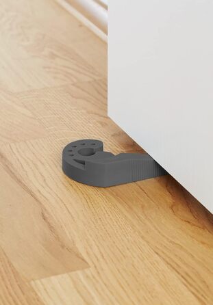 Заглушка для дверей і вікон Multi-STOP антрацит Буфер і захист від защемлення сірий - антрацит антрацит антрацит 7,7 x 2,5 x 11,8