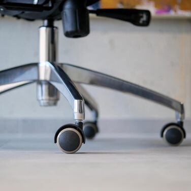 Крісло керівника ASPERA 20 Шкіряне офісне крісло Nappa чорного/хромованого кольору з високою спинкою/підголівником чорного кольору, 600900