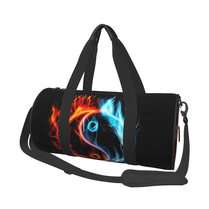 Спортивна дорожня сумка Інь-Янь, унісекс, для фітнесу та подорожей