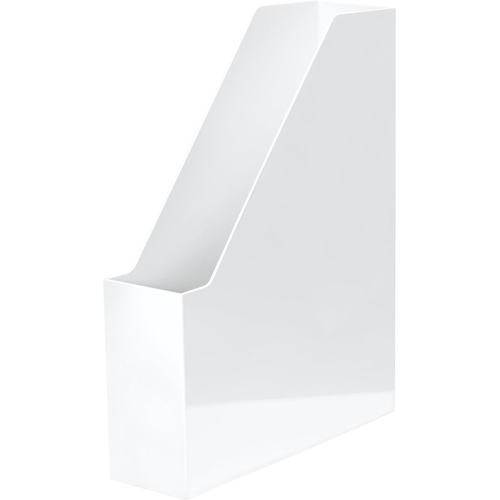 Настільний тримач для файлів HAN i-LINE 2 ПРЕДМЕТИ, елегантний, сучасний високоякісний настільний тримач для файлів зошитів, журналів та папок формату до DIN A4/C4, білий, 16501-12 (Білий, комплект з 4 предметів) комплект з 4 предметів білий