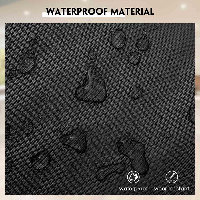 Термостійка водонепроникна пилонепроникна кришка для двозонної аерофритюрниці Ninja Foodi MAX AF400EUCP 9.5 л, AF500EU 10.4 л (чорна)