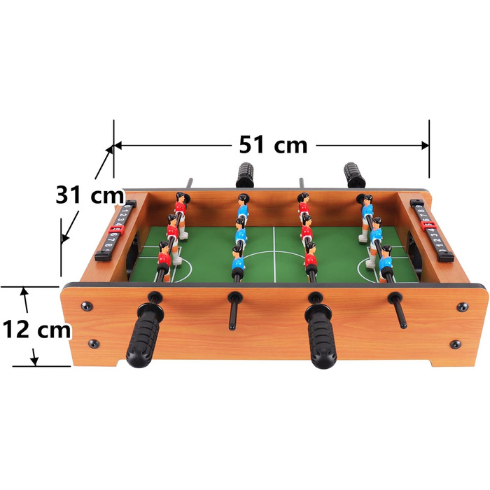 Міні-настільний футбол WIN.MAX 51 x 31 x 10 см