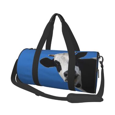 Спортивна сумка, дорожня сумка, сумка для подорожей, з принтом Веселка, сумка на нічліг, чорна, універсальний розмір