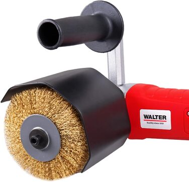 Щіткова шліфувальна машина WALTER 1300 Вт - потужна роликова шліфувальна машина, шліфувальна машина для зовнішніх робіт, сатинувал