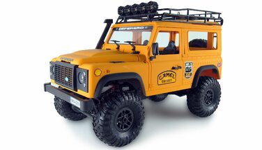 Ліцензійний всюдихід Land Rover, масштабована модель 112, 4WD, RTR, жовтий, 22565 D90X12