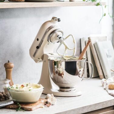 Кухонна машина KitchenAid Artisan 4,7 л, колір Crme