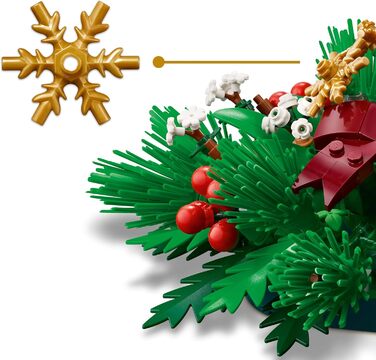 Конструктор LEGO Christmas Arrangement 40743 Різдвяна композиція, 433 деталі