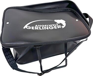 Водонепроникна сумка Gerlinger, сумка для риболовлі, сумка для човна, сумка для спінінга, сумка для наживки, риболовля, на відкритому повітрі, для кемпінгу, плечовий ремінь, 44x26x25 см