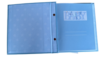 Фотоальбом EVG 10x15x56 BKM4656 Baby collage Blue (UA) (6239799)