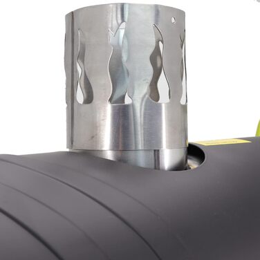 Дизельний обігрівач Tronitechnik, дизельний генератор гарячого повітря потужністю 20 кВт, будівельний обігрівач з баком на 36 л, захистом від перегріву, колесами та термостатом, 20 кВт без зовнішнього термостата