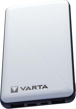 Powerbank Varta Energy 10000mAh, чорний з 4 роз'ємами