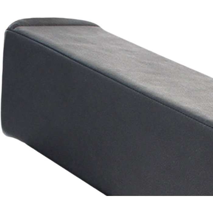 Подушка для підлокітника дивана, диван, бічний підлокітник, подушка, зносостійка, м&39яка підтримка ліктів, ліжко, читання, піна високої щільності для дому, диван, чорний