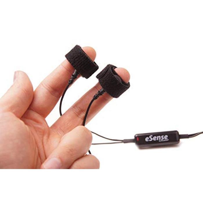 Набір eSense Skin Response з більшою кількістю електродів Інтегровані медитації та вправи на розслаблення