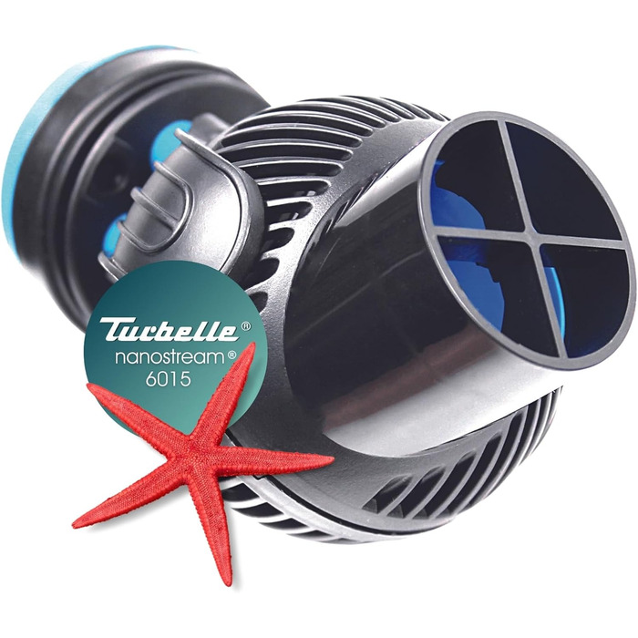 Циркуляційний насос Tunze Turbelle nanostream 6015 I Насос з витратою 1800 л/год I Пропелерний насос з магнітним тримачем та безшумним затискачем для скла товщиною до 12 мм I Водяний насос для акваріумів