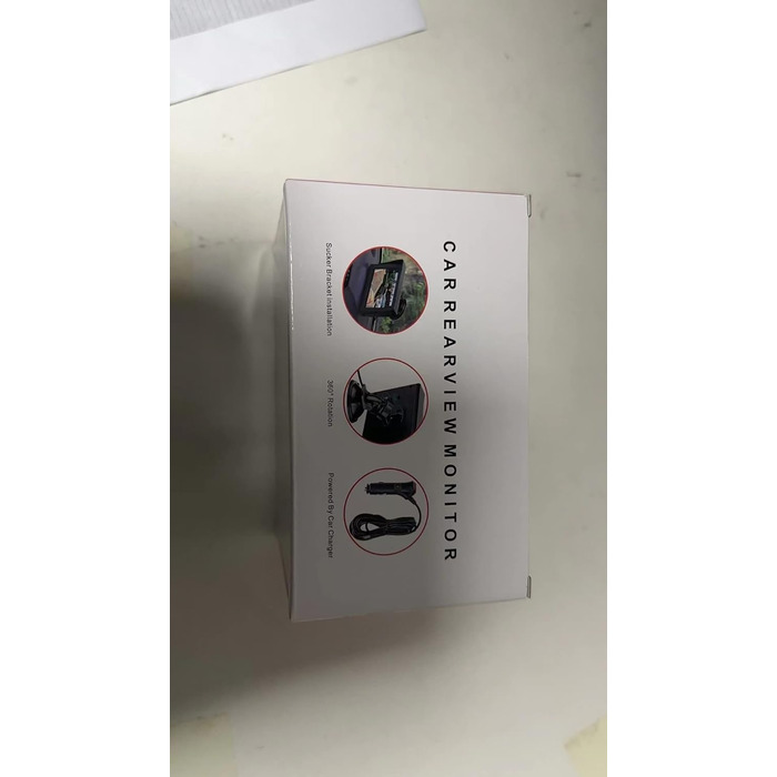 Камера заднього виду з монітором Камера заднього виду Автомобільний IP68 Водонепроникна система датчиків паркування нічного бачення 4.3-дюймовий РК-екран заднього виду