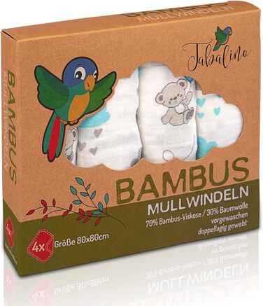 М'які м'які бамбукові муслінові серветки для відрижки підгузків, 4 муслінові серветки 80x80см 1 серветка для обіймів, тканинні під