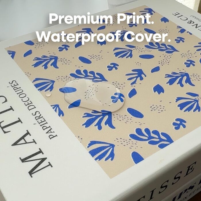 Декоративна коробка для кабелів у формі книги, розширювана коробка-органайзер для кабелів із магнітною застібкою для дому та офісу (Синій корал, Великий). Синій корал. Велика коробка.