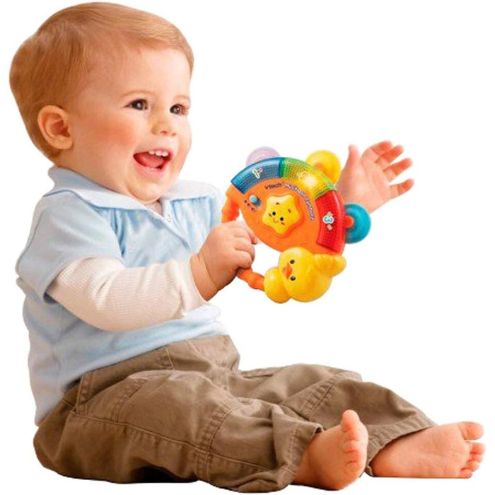Електронна іграшка з музикою та звуковими ефектами для дітей 9-36 місяців
