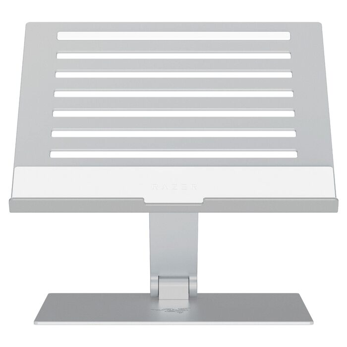 Підставка для ноутбука Razer - Регульована алюмінієва підставка для ноутбуків до 18 дюймів (регулювання висоти та нахилу, міцна конструкція, вентильований дизайн) Mercury - Біла