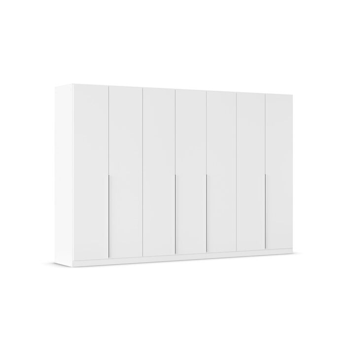 Меблі Rauch Alabama, шафа для спальні, дитячої кімнати, вітальні, гардеробної, передпокою, 7-дверна, з основними аксесуарами, колір білий, ширина 315 см