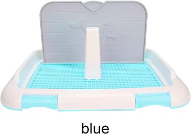 Туалет для собак SONK, сітчастий котячий парканчик для тренувального туалету для собак чоловічої статі та маленьких собак (синій)