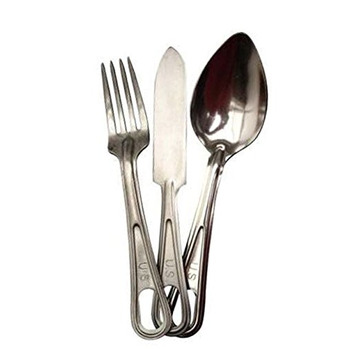 Набір столових приборів Mil-Tec-18642000 Чорний Один розмір