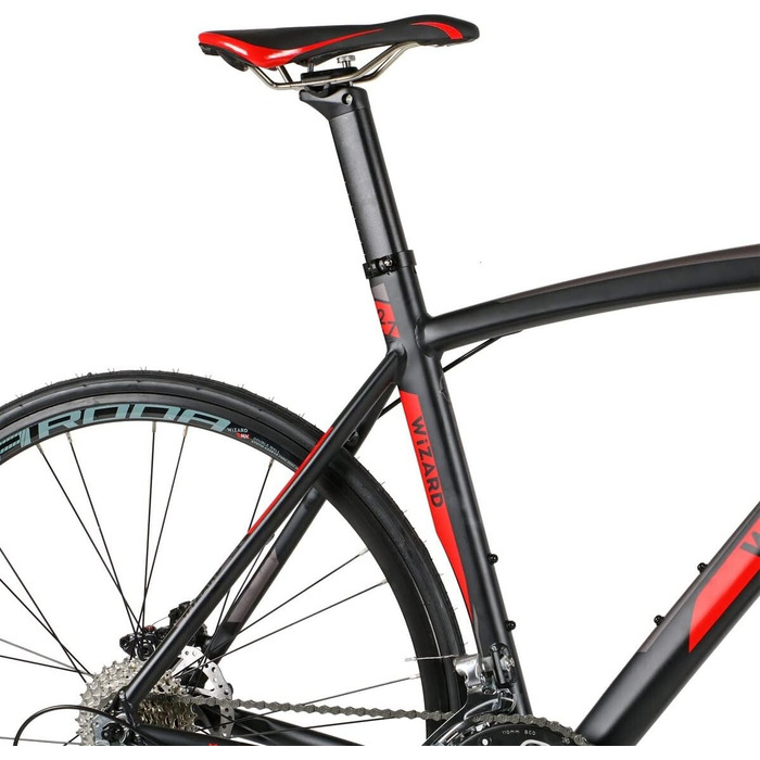 Шосейний велосипед Wizard 28 дюймів з алюмінію, Spark 2.7 з дисковими гальмами, трансмісією Sora 18 швидкостей, розміром рами 51 см