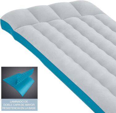 Надувний матрац Intex Camping 72x189x15 см (упаковка з 2 шт.) одномісний