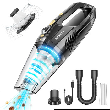 Ручний пилосос, акумуляторний ручний пилосос, акумуляторна батарея для ручного пилососа, 12000PA USB Перезаряджається портативний