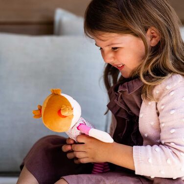 Мяка лялька HABA Роя лялька з мякої тканини 25 см, ідеально підходить для немовлят і малюків можна прати, легко одягати та знімати