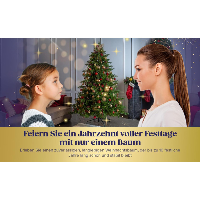 Штучна різдвяна ялинка 185 см eveXmas