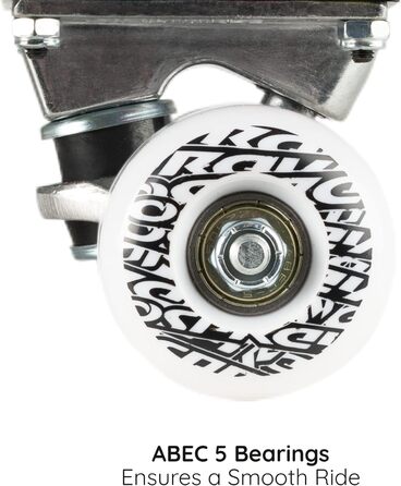 Скейтборд Osprey Absolute Beginner Double Kick Trick, 78.7 x 20.3 см, кленова колода, різнокольоровий