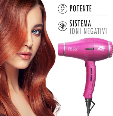 Фен Parlux Ethos, колір fuchsia