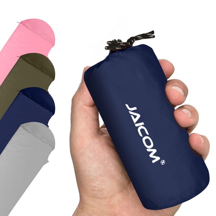 Ультралегкий підклад для спального мішка, новий нейлоновий підклад для спального мішка (лише 150 г) - Невеликий розмір упаковки та надзвичайно м&39який дорожній спальний мішок, ідеально підходить для походів, хостелів, кемпінгу в котеджах, синій