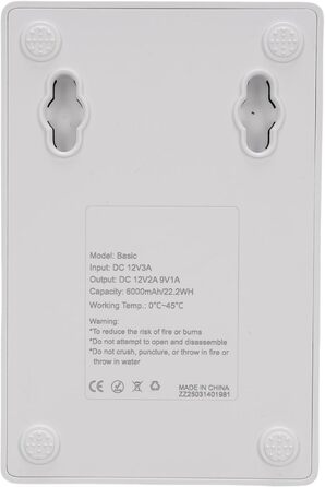 Міні-UPS для DC-камери та резервного живлення, 6000 mAh, джерело безперебійного живлення високої ємності для роутерів та модемів