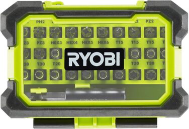Безщітковий акумуляторний ударний гайковерт Ryobi DeckDriveTM ONE 18 В R18IDBL-0, з набором насадок 3, крутний момент 270 Нм, безщ