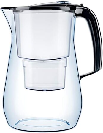 Фільтр для води Aquaphor Onyx, 4,2 л, з магнієм для здорового серця, чорний