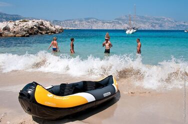 Надувне каное Sevylor Colorado - 2-місний каяк, канадський, 331 x 88 см, одномісний