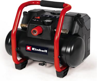 Акумуляторний компресор Einhell TE-AC 36/150 Li OF-Solo Power X-Change (36 В, макс. 8 бар, бак 6 л, продуктивність всмоктування 15