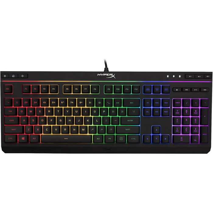 Мембранна ігрова клавіатура (американська розкладка)