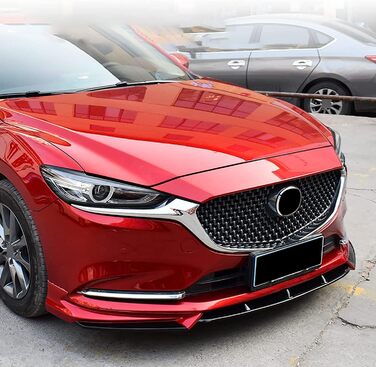 Автомобільний спойлер ABS передньої губи, для Mazda 6 2020 2021 Передній фартух Lip Автомобільний передній губний сепаратор Насадки для кузова автомобіля