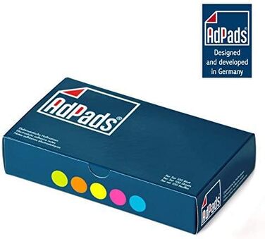 Електростатично самоклеючі картки модерації 175 x 100 мм, 500 аркушів, різні кольори Великі статичні стікери Можна переміщувати та переміщувати на будь-якій поверхні