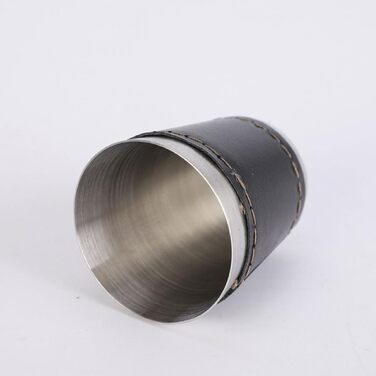 Маленькі чарки з нержавіючої сталі об&39ємом 70 мл з футляром для перенесення, портативні келихи для вина в поході, ударостійкі металеві чашки для подорожей на природі та пікніків