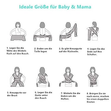 Еластичний слінг для новонароджених і малюків, дитячий слінг, дитячий слінг, слінг-переноска для живота, слінг для новонароджених