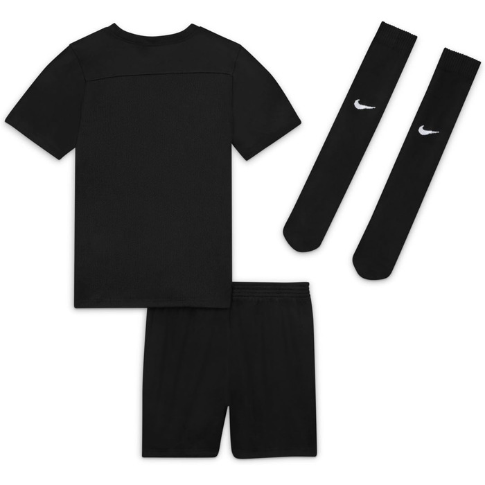 Дитячий комплект футболки Nike Dry Park 20 5-6 років чорний/чорний/білий