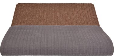 Килимок для сходів, нековзкий, для використання всередині приміщень, коричневий, килимок у тон, 61 x 76,2 см (2&39 x 2&396&39 (прямокутний)) коричневий