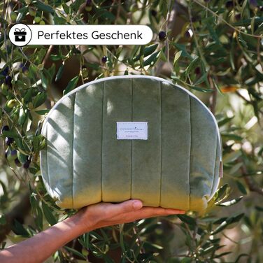 М'яка оксамитова лікарняна сумка Coccoliamo з туалетним приладдям, сумка для народження дитини для жінок, багатофункціональна сумк