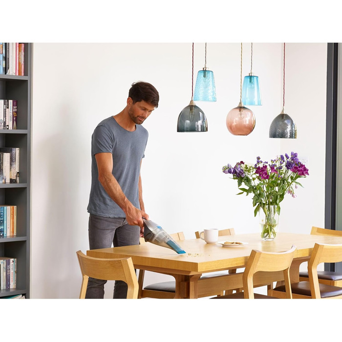 Акумуляторний ручний пилосос Dustbuster (без мішка - 7,2 В Акумуляторний безмішковий пилосос з насадкою для щілин, щіткою для обби