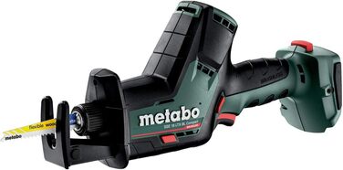Акумуляторна шабельна пила Metabo SSE 18 LTX BL Compact (602366840) 18 В metaBOX 145, напруга акумулятора 18 В, частота обертання