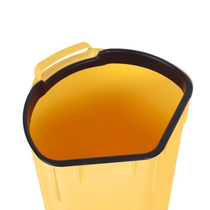 Відро для сміття Curver Trio V2 40 л педальний відро для сміття сортування сміття 3 відділення система розділення сміття система р